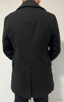 Pánsky čierny kabát - 3