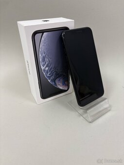 Apple iPhone XR 64GB Black-Batéria 100% - 3