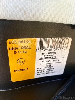 Autosedačka do 13kg Maxi cosi Pebble - 3