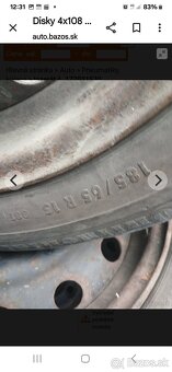 Disky 4x108 R.15 - 3