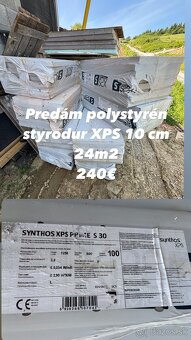 Predám polystyren XPS styrodur - 3
