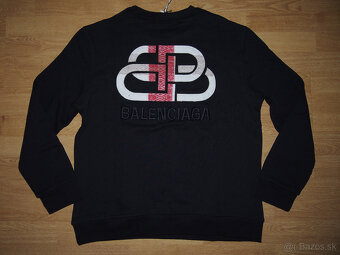 Balenciaga pánska mikina čierna - 3