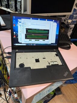 Predám nekompletný notebook Lenovo T470 na diely alebo doskl - 3