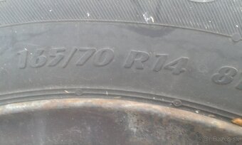 Fiat Punto 2-Plech disky+ zimne pneu 165/70/14" - 3