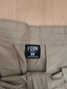 Široké cargo nohavice - 3