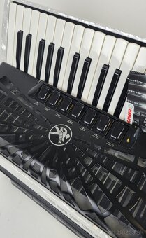 Nový akordeón Hohner Bravo 96bas, 3 hlas + záruka - 3