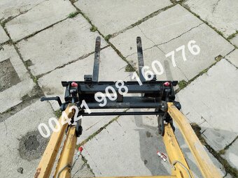 Predám nový rýchloupínač + paletizačné vidly na Komatsu WB - 3