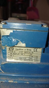Predám elektromotor s prevodovkou - 3