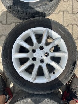 Alu disky 5x110 s letnými pneumatikami 205/55 r16 - 3