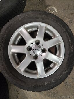 Sada 4ks diskov a pneumatik 185/65 r14 / 6x14 Et38 - 3