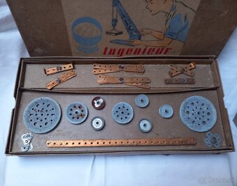 Starožitná stavebnica Derkleine Ingenieru - 3