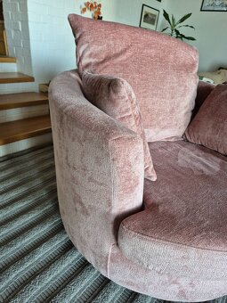 Okrúhle otočné kreslo - 3