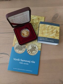 Zlate zberatelske mince NBS - 3