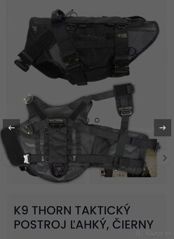 Postroj pre psa k9 thorn - 3