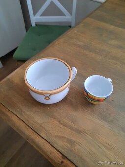 Elbogen antický, porcelánový hrnček. - 3