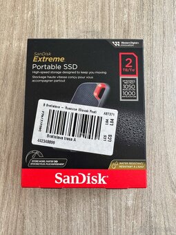 SanDisk Extreme Portable SSD V2 2TB - 3