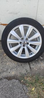 Origo Volkswagen 5x100+gumy Continental 215/45R16 - 3