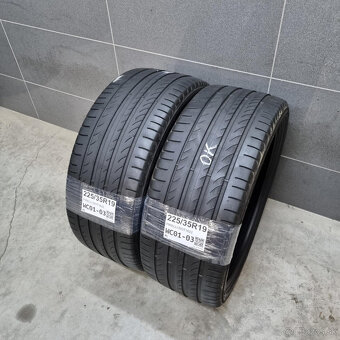 Letné pneumatiky 225/35 R19 PIRELLI DOT1622 - 3