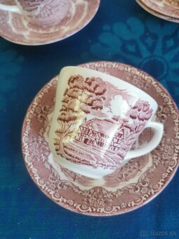 Anglický Porcelan, čajový set - 3