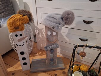 Drevený snehuliak - 3