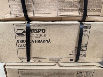 Obkladový kameň Vaspo bridlica hradná béžovo-hnedá - 3