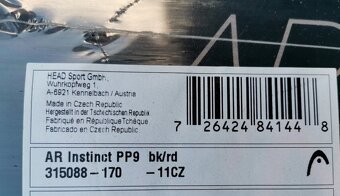 Lyže Head 170cm +viazanie Tyrolia - 3