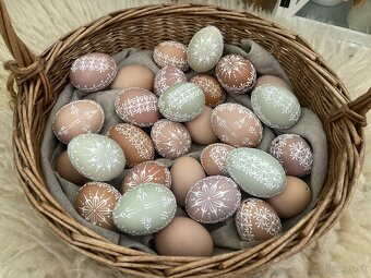 Veľkonočné vajíčka -Prírodné - 3
