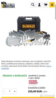 Dewalt 247-dielna sada - 3