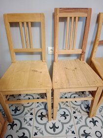 Staré, selské židle po renovaci - 3