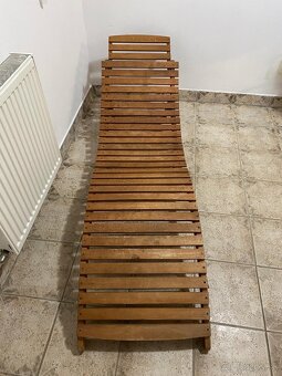 Drevene zahradne kresla 2 kusy - 60 E / ks - 3