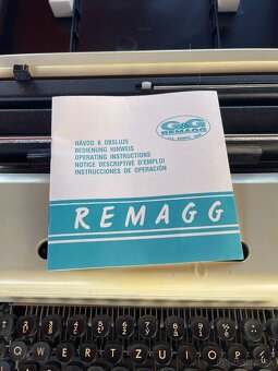písací stroj Remagg - 3