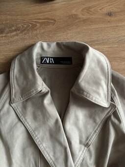 ZARA - béžový trenčkot - 3