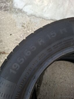 Letné pneumatiky - 2ks - 195/65 R15 H zn. Continental CEC - 3