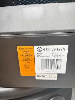 Autosedačka Kinderkraft Myway - 3