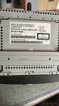 Originál autorádio Kia Ceed - 3