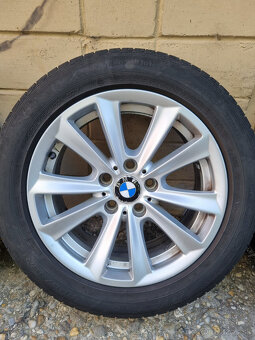 Alu disky BMW 5x120 8Jx17 ET30 + letné pneu 225/55 R17 - 3