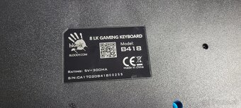 Predám hernú klávesnicu A4Tech Bloody B418 - 3