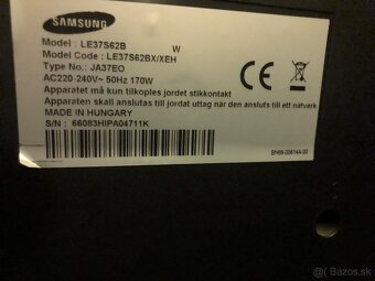 Predám veľký ľahko opraviteľný Samsung s uhl. 94 cm za 40e - 3