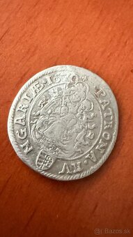 Krásny 6 krajciar Leopold I.-Kremnica 1970 Ag - 3