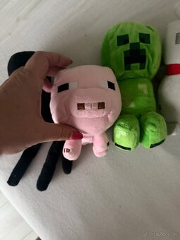 Predám plyšové postavičky minecraft - 3