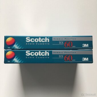 AUDIOKAZETY - MC KAZETY - SCOTCH BX 60 NORMAL - 3