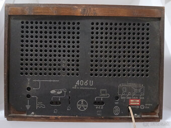 Rádio VLTAVA 406U - 3