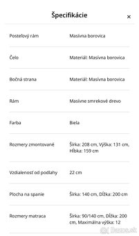 Poschodová posteľ Jysk - 3