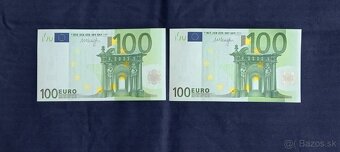 Predám 100eu.bankovky 2002 - 3
