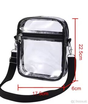 Transparentna crossbody taška - 3