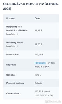 Raspberry Pi4 + HiFiberry AMP2 - 3