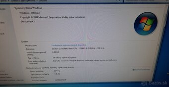 Predám HP Compaq dx2300 Microtower / Win 7 - 3