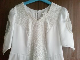 Svadobné šaty s perličkami - 3