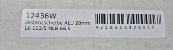 Rozširovacie podložky  -  5x112 20mm - 3