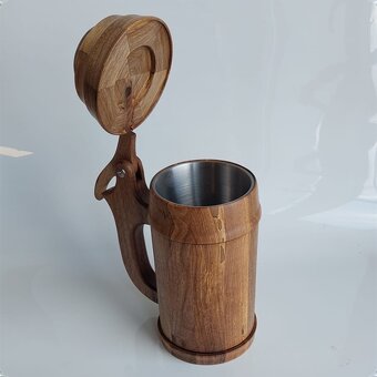 Predám drevený krígeľ - 3